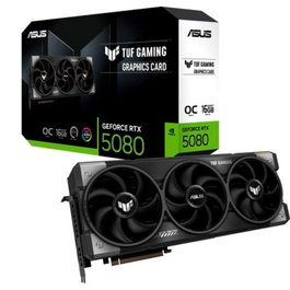ASUS TUF Gaming GeForce RTX 5080 OC Tarjeta Gráfica - 16GB GDDR7 - PCIe 5.0 - Arquitectura NVIDIA Blackwell - Ref. 90YV0M30-M0NA00